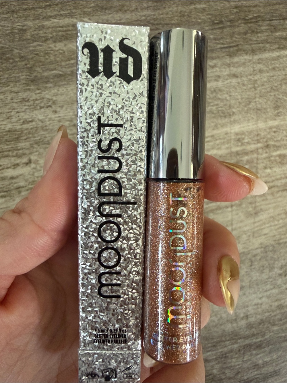 Urban Decay Moondust Glitter Eyeliner — Shimmery Bronze Gold